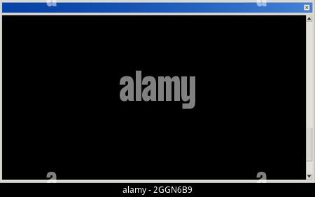 Retro style blank dialod box window interface Stock Vector