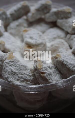 Indonesian traditional cookies with a natural background Stock Photo