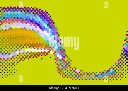 Abstract background. Dots design. Bright colors on background with copy space. Vector texture. Stock Vector