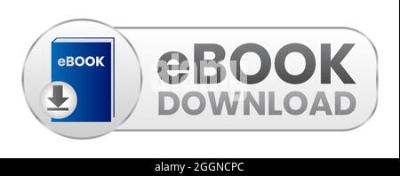 Ebook Download Button Stock Vector
