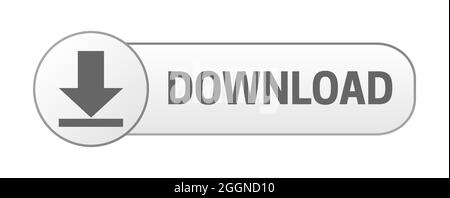 Download PDF Button Stock Vector
