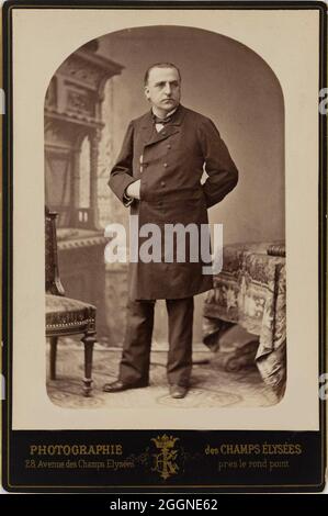 Portrait of Jean Martin Charcot (1825-1893). Museum: PRIVATE COLLECTION. Author: ANONYMOUS. Stock Photo