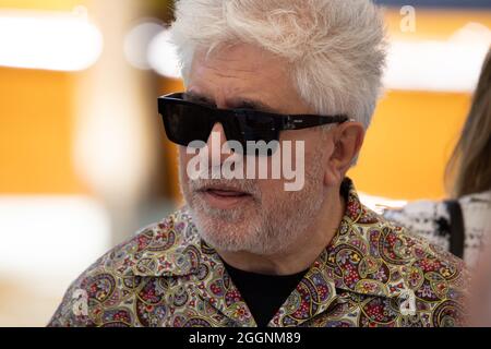 Lido Di Venezia, Italy. 01st Sep, 2021. Arrives at Casino, to attends 'Madres Paralelas' press conference., during the 78th Venice International Film Festival on September 01, 2021 in Venice, Italy. © Photo by: Cinzia Camela. Credit: Independent Photo Agency/Alamy Live News