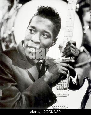 BUDDY GUY Promotional photo of US blues musician about 1956 Stock Photo