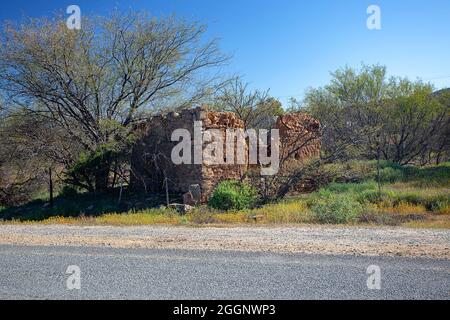 Kamieskroon the tiny town in the Kamiesberg, Northern Cape Stock Photo