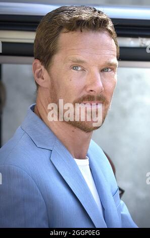 Venice, Italy. 02nd Sep, 2021. VENICE, ITALY - SEPTEMBER 02: Benedict Cumberbatch arrives at the 78th Venice International Film Festival on September 02, 2021 in Venice, Italy. Credit: dpa/Alamy Live News Stock Photo