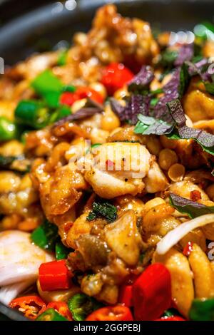 dry chinese pork stew Stock Photo - Alamy