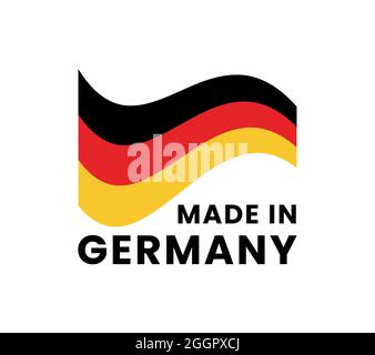 Made in Germany Symbol Stock Vector