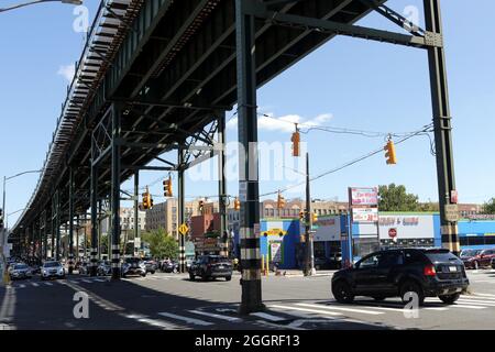 Daily Activities in the South Bronx, New York, NY USA Stock Photo - Alamy