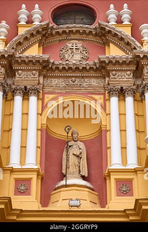 Iglesia de San Ildefonso in Sevilla Stock Photo