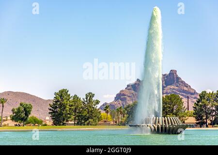 World's famous fountain can shoot as high as 560 feet at