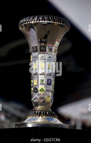 F1 championship trophy hi-res stock photography and images - Alamy