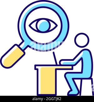 Control RGB color icon Stock Vector