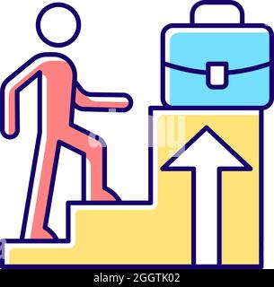 Promotion RGB color icon Stock Vector