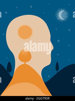 The Inner world Stock Vector