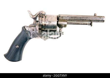 19th century pistol Stock Photo