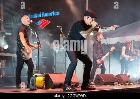 Al Barr, lead singer with the Dropkick Murphys Stock Photo - Alamy