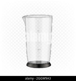 Measuring Cup Immersion Blender Device Part Vector Stock Vector