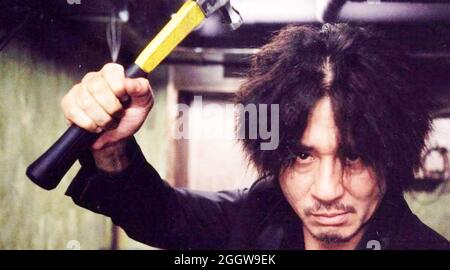 OLDBOY 2003 Shaw East film with Choi Min-sik Stock Photo