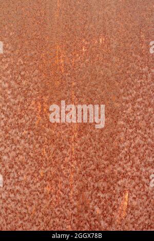 grunge rusty old metal texture, Iron rust background, brown rusted steel panel,rusted and oxidized metal background. Stock Photo