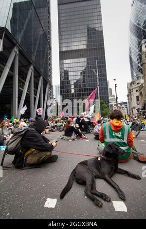 Extinction Rebellion Stage A Protest Outside The Royal Courts Of 