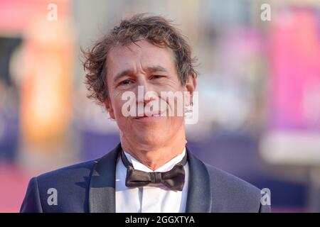 Deauville, France. 03rd Sep, 2021. Bertrand Bonello attending the Opening Ceremony of the 47th Deauville American Film Festival in Deauville, France on September 3, 2021. Photo by Julien Reynaud/APS-Medias/ABACAPRESS.COM Credit: Abaca Press/Alamy Live News Stock Photo