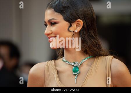 Venice, Italy. 03rd Sep, 2021. Zendaya attends the red carpet of the movie 'Dune' during the 78th Venice International Film Festival on September 03, 2021 in Venice, Italy. ©Photo: Cinzia Camela. Credit: Live Media Publishing Group/Alamy Live News Stock Photo