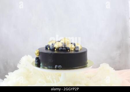 Confectionery flavored cakes for a holiday and a normal breakfast Stock Photo