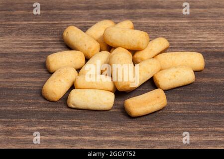 Traditional Colombian gastronomy of achiras del huila snacks. Stock Photo