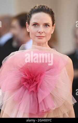 Venice, Italy. 03rd Sep, 2021. Swedish actress Rebecca Ferguson attends the screening of 'Dune' during the 78th Venice International Film Festival in Venice, Italy on Friday, September 3, 2021. Photo by Rune Hellestad/ Credit: UPI/Alamy Live News Stock Photo