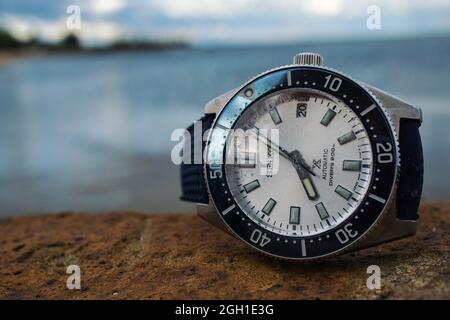 Seiko Prospex SDBC139 (aka SPB213) dive watch Stock Photo - Alamy