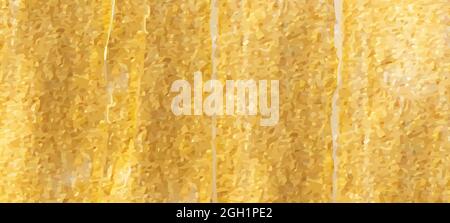 Golden shiny foil Background. Abstract grunge gold marble texture. Trendy paint with glitter. Smooth watercolor vector illustration for web, template Stock Vector