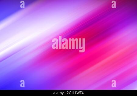 Gradient blurred pink purple slanted lines motion blur abstract background Stock Photo