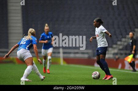 London, UK. 04th Sep, 2021. Spurs attack 1st half During the Womens Super League game between Tottenham Hotspur & Birmingham City at The Tottenham Hotspur Stadium in London, England Credit: SPP Sport Press Photo. /Alamy Live News Stock Photo