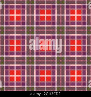 Tartan Scottish seamless pattern, texture for flannel shirt, plaid, tablecloths, clothes, bedding, blankets and other textile Stock Vector