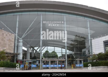 Midsummer Place shopping centre in Central Milton Keynes. Stock Photo