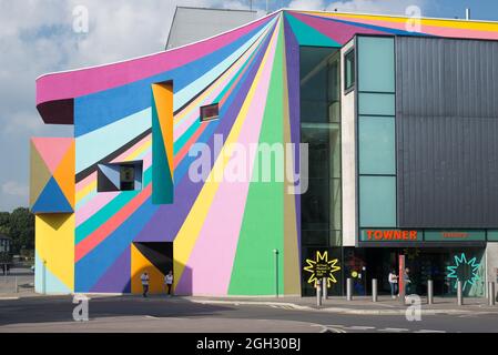 Towner Gallery Eastbourne by Rick Mather Architects & Lothar Gotz Stock Photo