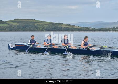 Bantry, West Cork, Ireland. 4th Sep, 2021. Bantry Rowing Club Hosted national offshore rowing championships in Bantry this weekend. Credit: Karlis Dzjamko/Alamy Live News Stock Photo