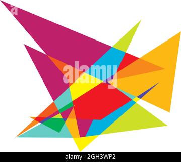 Splinter Fractical Edgy, ruptured, shatter, splinter shape, design element. Random ...