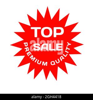 Top sale premium quality sale sticker Stock Photo - Alamy