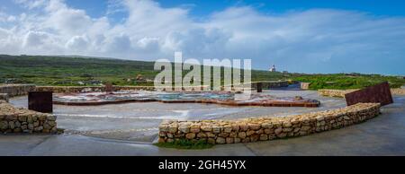 Map of Africa monument at Cape Agulhas, Cape L'Agulhas, Cabo das Agulhas or Cape of Needles. Overberg. Western Cape. South Africa Stock Photo