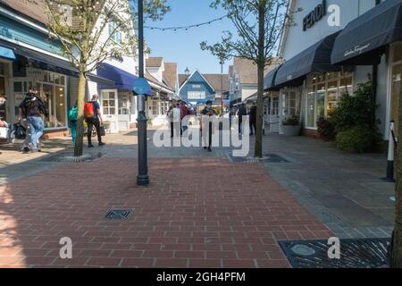 Bicester shopping village, Oxfordshire Stock Photo
