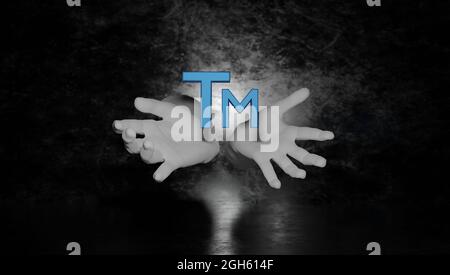 Patent Law Copyright Intellectual Property Business Internet Technology Concept. 3d rendering Stock Photo