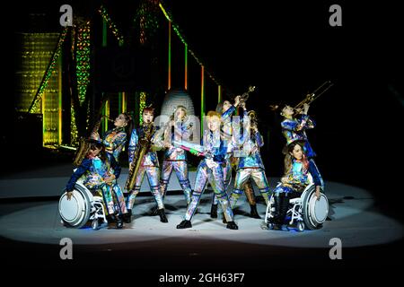 TOKYO, JAPAN. 05th Sep, 2021. during Closing Ceremony - Tokyo 2020 Paralympic games at Olympic Stadium on Sunday, September 05, 2021 in TOKYO, JAPAN. Credit: Taka G Wu/Alamy Live News Stock Photo