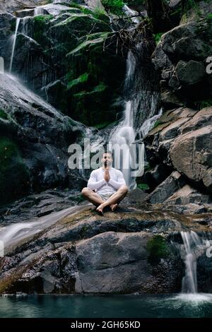 Tourist giving pose for the Photo in the Water Fall - Picture of  Thottikallu Falls, Bengaluru - Tripadvisor
