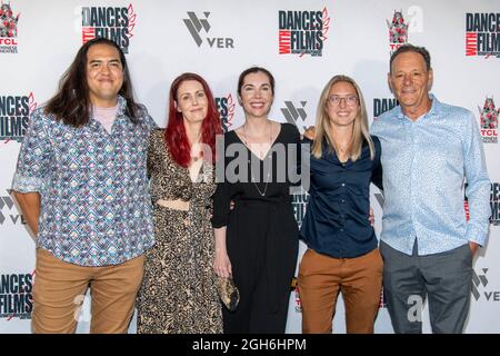Los Angeles, California, USA. 04th Sep, 2021. Cast attend 24th Annual Dances with Films Festival Short Film Premiere 'Shepherds' at TCL Chinese Theater, Los Angeles, CA on September 4, 2021 Credit: Eugene Powers/Alamy Live News Stock Photo