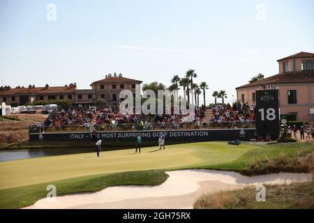 Rome, Italy. 05th Sep, 2021. A Panoramic Of The 2 Round Of The Ds Automobiles 78 Th Italian Golf Open At Marco Simone Golf Club On September 05, 2021 In Rome Italy Credit: Independent Photo Agency/Alamy Live News Stock Photo