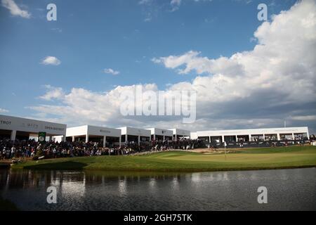 Rome, Italy. 05th Sep, 2021. Panoramic Of The 2 Round Of The Ds Automobiles 78 Th Italian Golf Open At Marco Simone Golf Club On September 05, 2021 In Rome Italy Credit: Independent Photo Agency/Alamy Live News Stock Photo