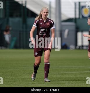 Edinburgh, UK. 05th Sep, 2021. Hearts Head Coach Eva Olid during the ...