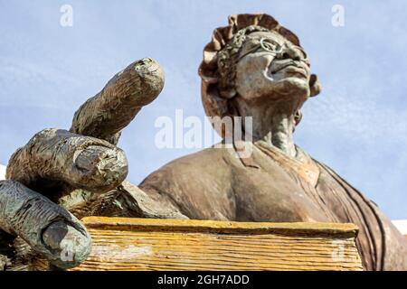 Michigan Battle Creek,Sojourner Truth woman ex slave,social reformer Black History statue public art memorial Stock Photo